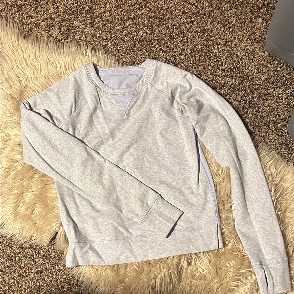 Lululemon Heather Gray Pullover